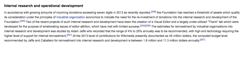 Line length can have a lot of impact on readability, yet it is something that novice designers tend to overlook. The web is full of paragraphs of super long line length. Here are two example paragraphs are from Wikipedia. The left is easy to read while the right is hard to read because of their different line lengths.